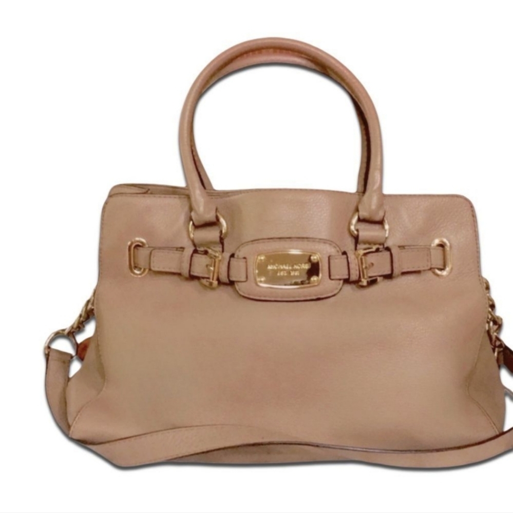 Michael Kors Hamilton Top Handle Crossbody Tote EUC